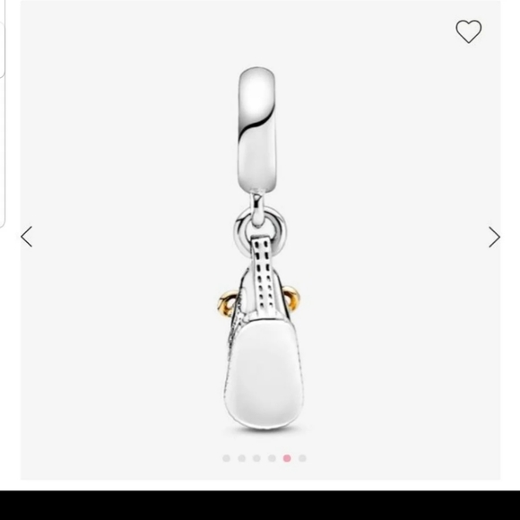 Pandora baby shoe dangle charm